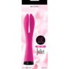 Luxe Juliet Dual Seven USB Rechargeable Silicone Vibe Waterproof Pink 6.6 Inch