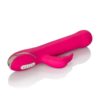 Jack Rabbit Signature Silicone Beaded USB Rechargeable Waterproof Pink