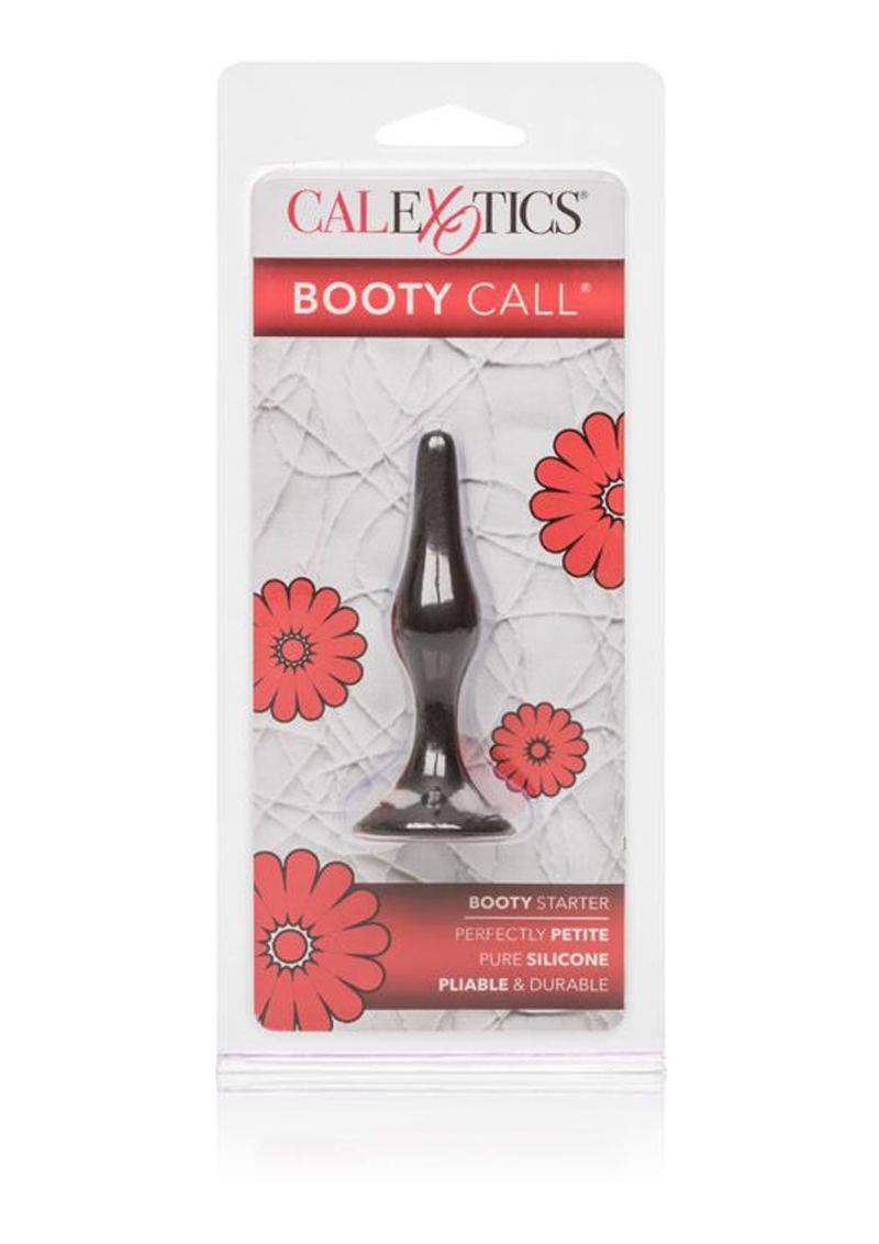 Calexotics Booty Call Silicone Anal Plug Black 7 cm x 2cm