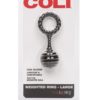 Colt Weighted Ring Large Silicone Black