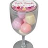 Wine Scented Bath Bombs 3 Scents 8 Bombs Per Glass