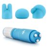 Rose Revitalize Massage Kit With Silicone Attachments Waterproof Blue