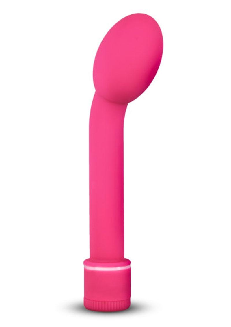 Sexy Things G Slim Petite Satin Touch G-spot Vibrator Waterproof Pink 6.5 Inch