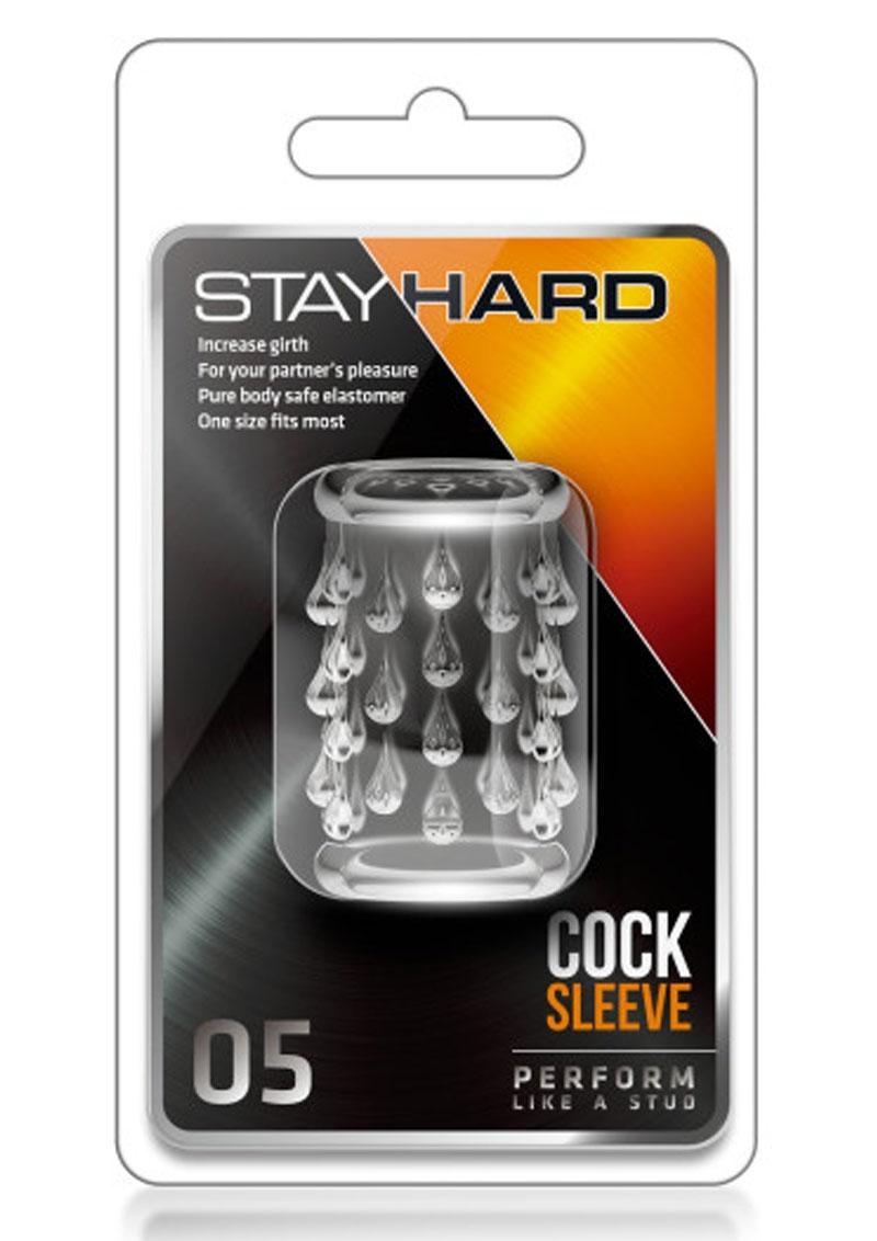 Stay Hard Cock Sleeve 05 Clear 2 Inch