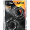 Stay Hard Nutz Cockring Black 0.75 Inch