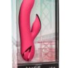 California Dreaming San Francisco Sweetheart Silicone USB Rechargeable Multifunction Vibrator Waterproof Pink