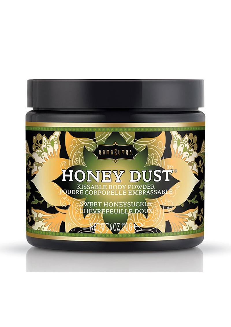 Honey Dust Kissable Body Powder Sweet Honeysuckle 6 Ounce