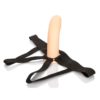 PPA With Jock Strap Strap On Penis Sleeve Ivory 7 Inch