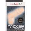Calexotics Packer Gear Silicone Hollow STP Extension Ivory