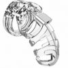 Man Cage Model 02 Male Chastity With Lock Clear 3.5 Inch
