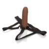 PPA With Jock Strap Strap On Penis Sleeve Brown 7 Inch