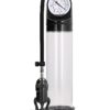 Pumped By Shots Deluxe Pump With Advanced PSI Gauge Clear