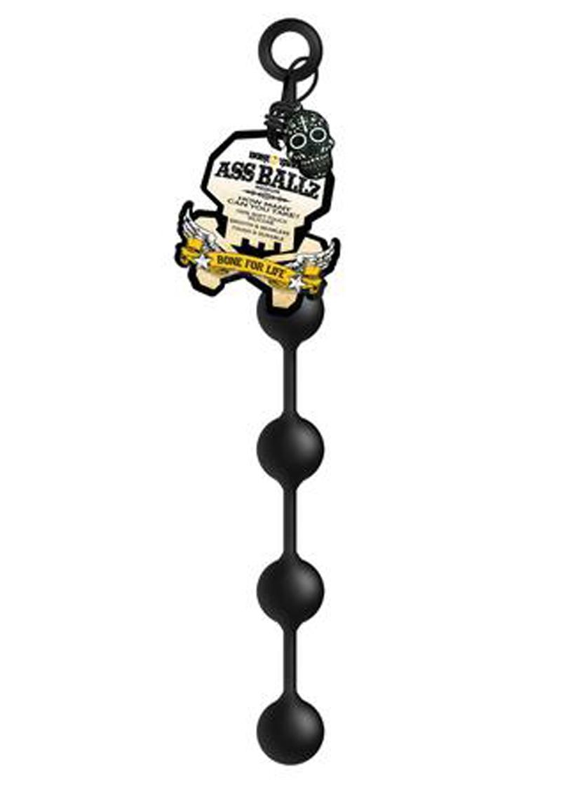 Boneyard Silicone Ass Ballz Black Medium