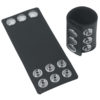 Ball Stretcher With Snaps 2.5 Inch Black