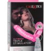 The Ultimate Triple Stimulator Flexible Probe And Enhancer With Removable Multispeed Bullet Pink