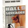Ball Spreader Adjustable Leather Strap With Ring Medium Black