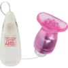 PUSSY PLEASER CLIT AROUSER WITH REMOVABLE BULLET PINK
