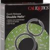 Double Helix Quick Release Erection Ring Sized To Fit Black