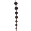 X 10 Beads Graduated Anal Beads 11 Inch Black