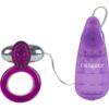 Ring Of Passion With Removable Vibrating Bullet Purple