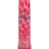 HOUSTONS PINK LEOPARD MASSAGER 4.5 INCH PINK