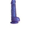 CRYSTAL COTE DONG DUAL COTED DONG WITH SUPERIOR SUCTION CUP 7 INCH PURPLE