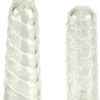 Finger Teasers Silicone Finger Massagers Clear