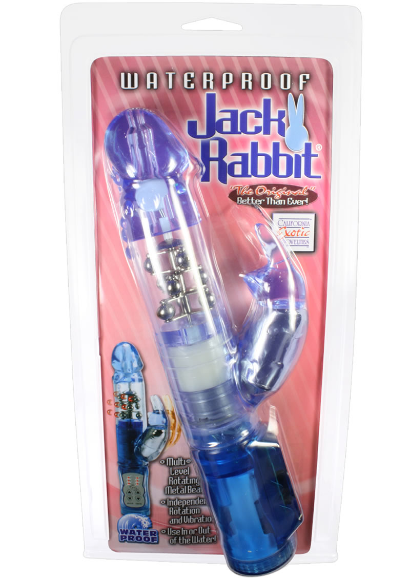 WATERPROOF JACK RABBIT 4.75 INCH WATERPROOF BLUE