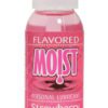 Moist Flavored Personal Water Based Lubricant Strawberry 1 Ounce