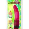 Jelly Caribbean Number 4 G-Spot Realistic Vibrator Red 6.5 Inch