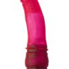 Jelly Caribbean Number 4 G-Spot Realistic Vibrator Red 6.5 Inch