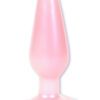 Crystal Jellies Jelly Butt Plug Medium Sil A Gel Pink