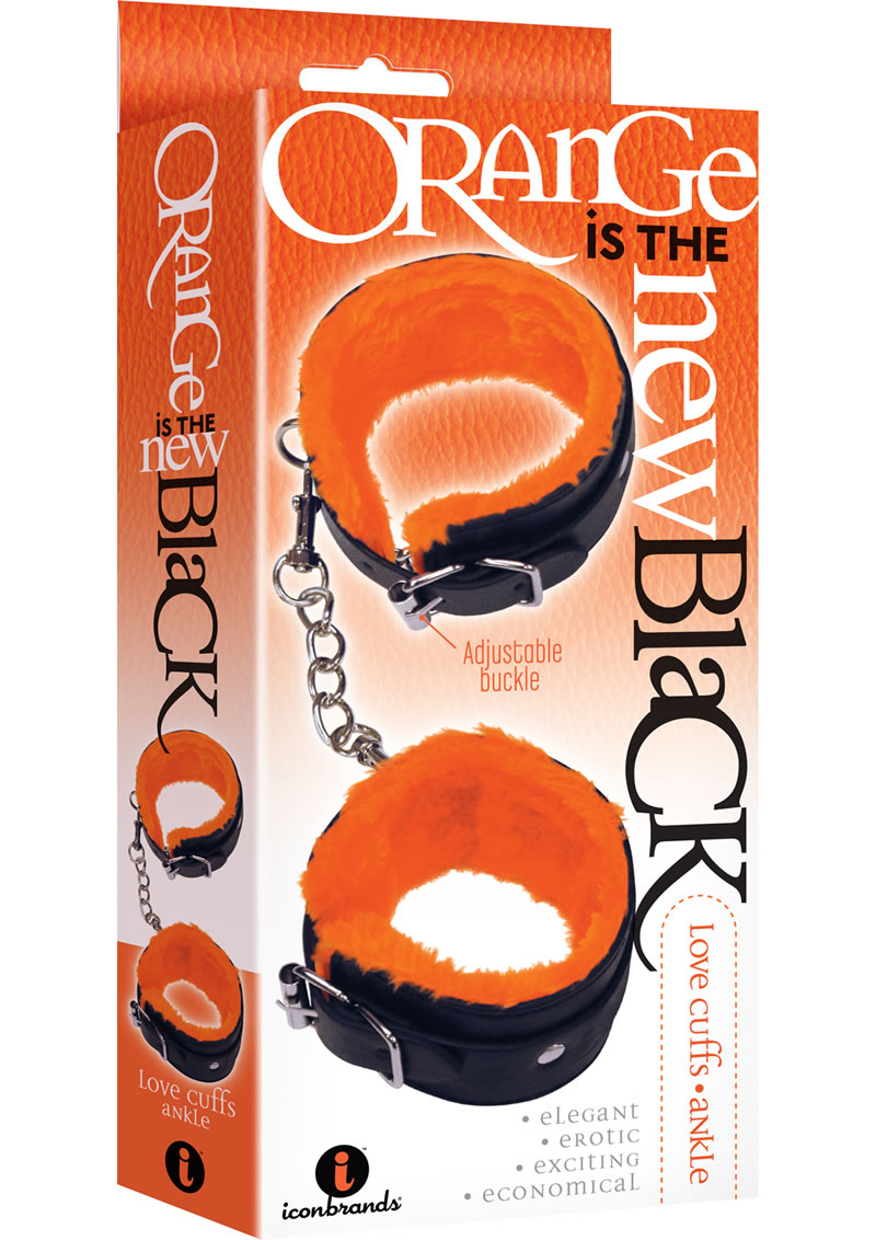 Orange Is The New Black Furry Love Cuffs Adjustable Ankle Cuffs