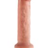 King Cock Squirting Dildo Kit Flesh 7 Inches