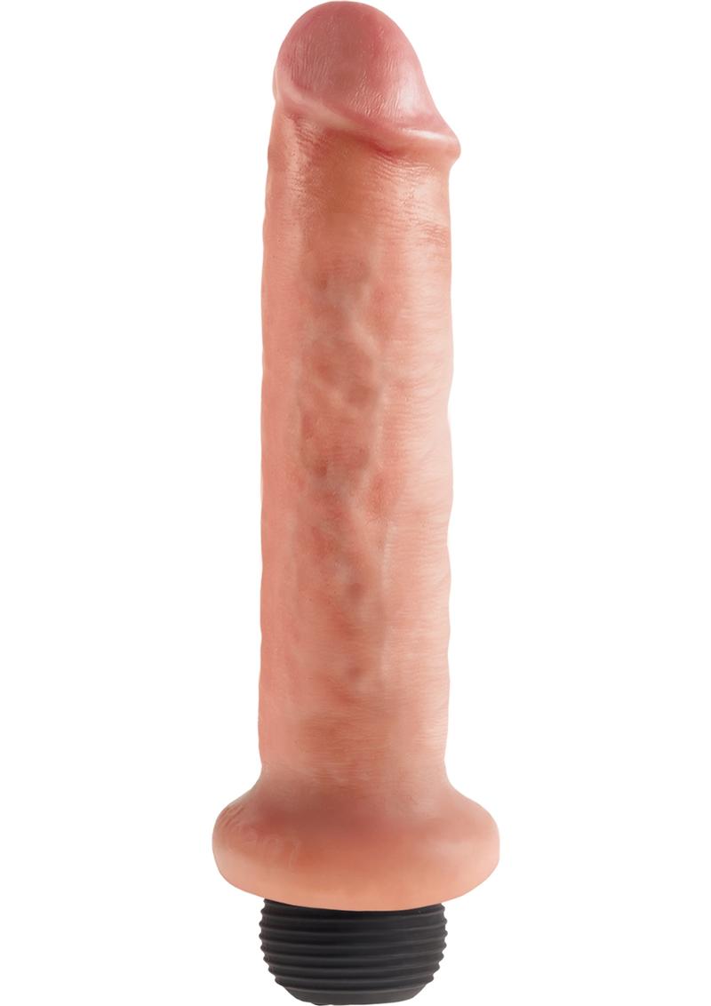 King Cock Squirting Dildo Kit Flesh 7 Inches