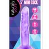 Naturally Yours - 5 Inch Mini Cock - Purple