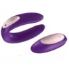 Satisfyer Partner Plus Wireless Remote USB Rechargeable Silicone Couples Vibe Waterproof Purple 3.46 Inch
