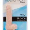 Addiction Toy Collection Mark Silicone Realistic Dildo With Balls Flesh 7.5 Inch