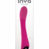 Inya Ripple Vibe Silicone Vibe Pink 8.5 Inch