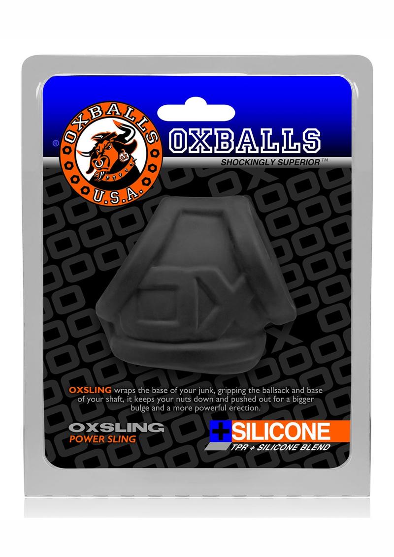 Oxsling Silicone Power Sling Black Ice