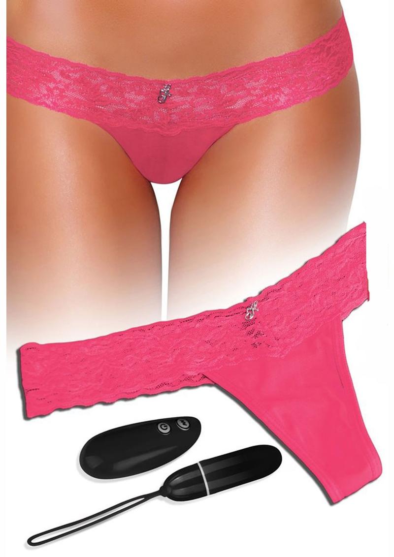 Wireless Remote Control Vibrating Panties Pink Small To Medium
