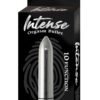 Intense Orgasm Bullet 10X Waterproof Silver 3.5 Inch