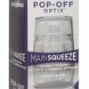 Main Squeeze Pop Off Optix Pussy and Ass Stroker Crystal 4 Inch