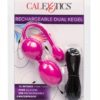 Rechargeable Dual Kegel Silicone Rechargeable Waterproof Pink