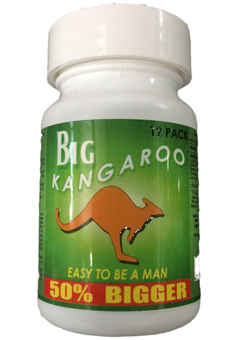 Big Kangaroo Sexual Enhancement For Him 12 Pills Per Bottle