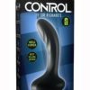 Sir Richards Control Ultimate P Spot Massager Silicone Waterproof Rechargeable Black