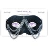 Sincerely Sportsheets Chained Lace Mask Black