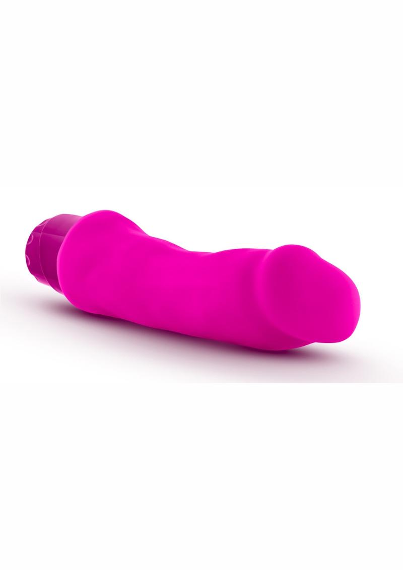 Luxe Marco Silicone Realistic Vibrator Waterproof Pink 7.75 Inch