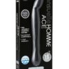 Sensuelle Homme Ace Prostate Vibe Silicone Rechargeable Waterproof Black