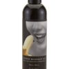 Earthly Body Edible Massage Oil Banana 8 Ounce